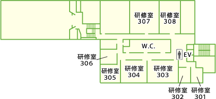 3F 学びと交流のフロア